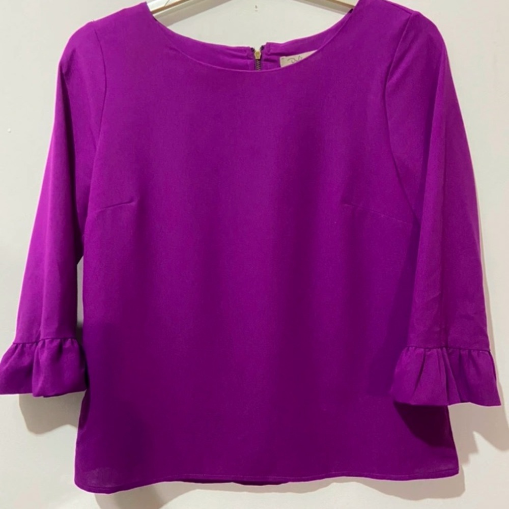 Darling Vibrant Purple Blouse